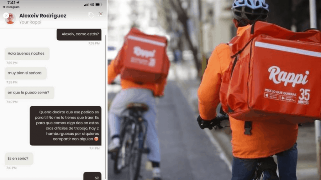 image Ese pedido es para ti el emocionante gesto de muchos clientes a los repartidores de apps de delivery 1