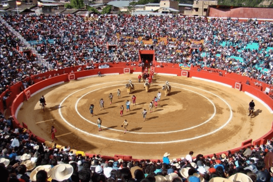 image Perú la emblemática plaza de toros de Lima se convierte en albergue para proteger a personas sin hogar del coronavirus 1