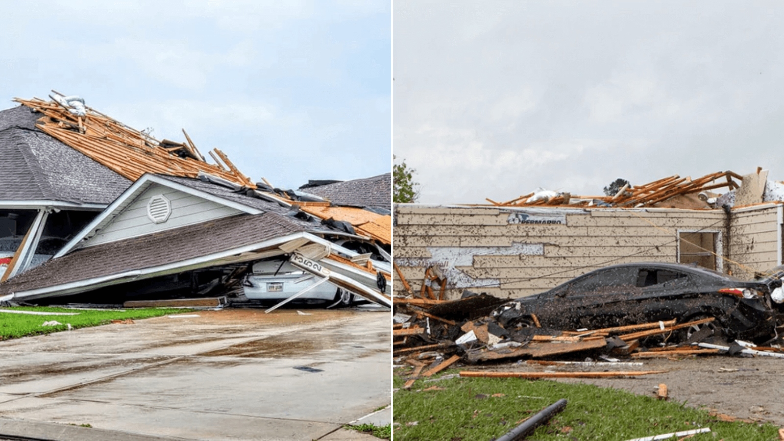 Una serie de tornados provocaron daños impactantes en Estados Unidos 32 muertos y edificios destruidos 2