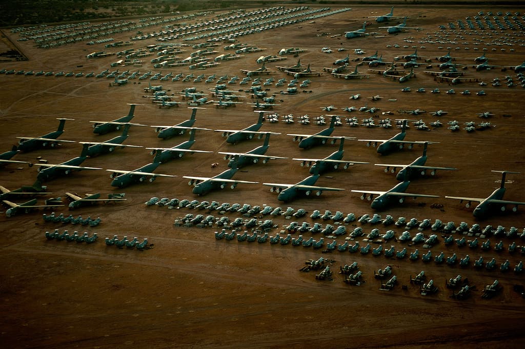 Descubre el "Boneyard" en Arizona