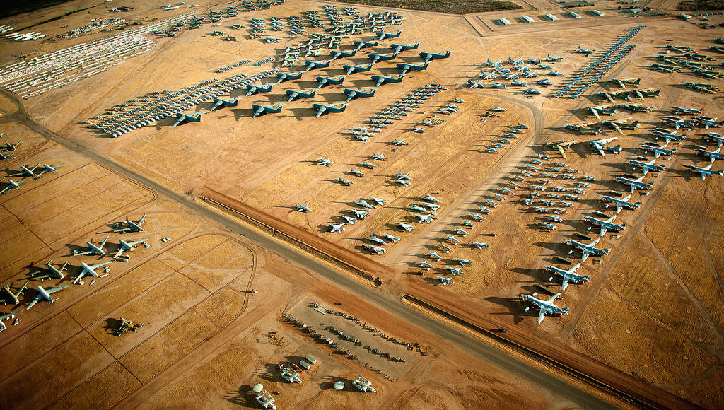 Descubre el "Boneyard" en Arizona