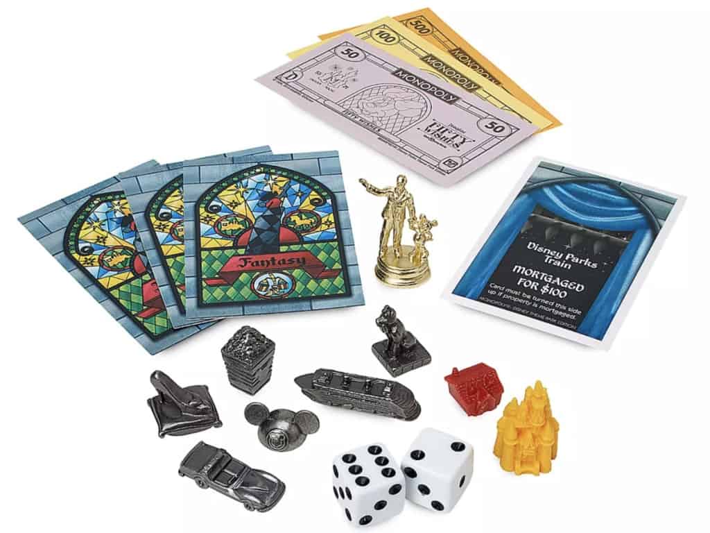 image Disney Parks Theme Park Edition Monopoly Game Pieces