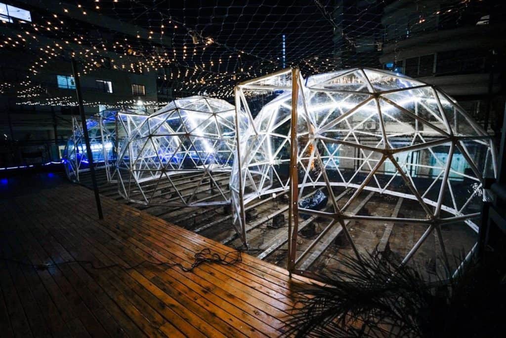 image Un restaurante argentino propone domos para asegurar el distanciamiento social entre los comensales 3