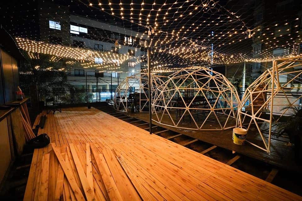 Un restaurante argentino propone domos para asegurar el distanciamiento social entre los comensales