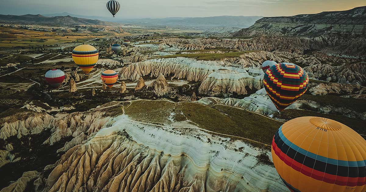 Volar en Globo por Capadocia, Turquía