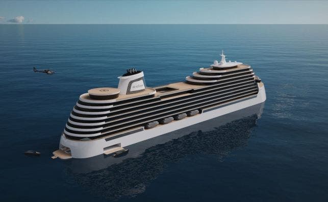 Conoce el primer crucero que usará al mar como piscina