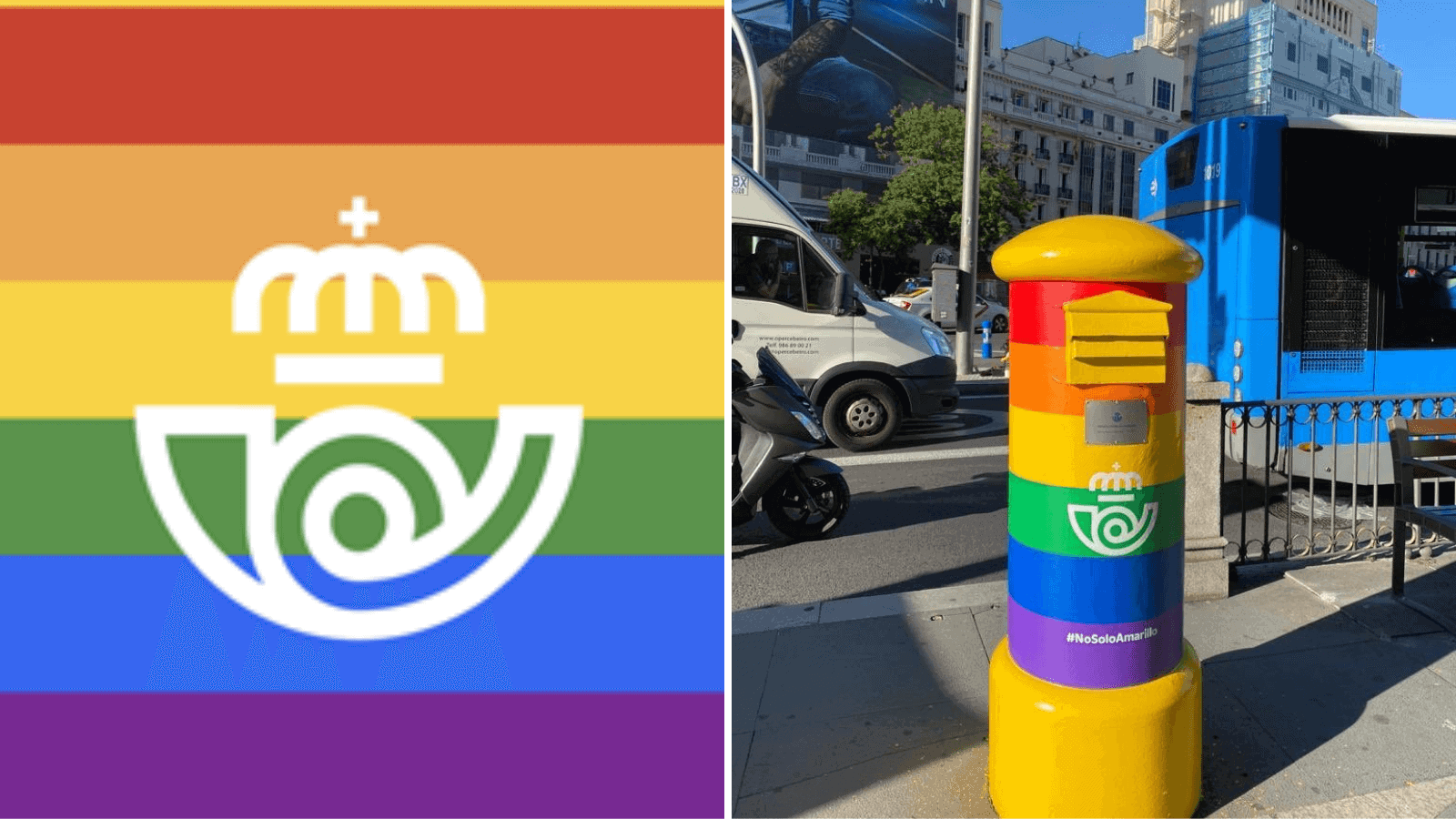 Correos lanza su primer sello LGBTI