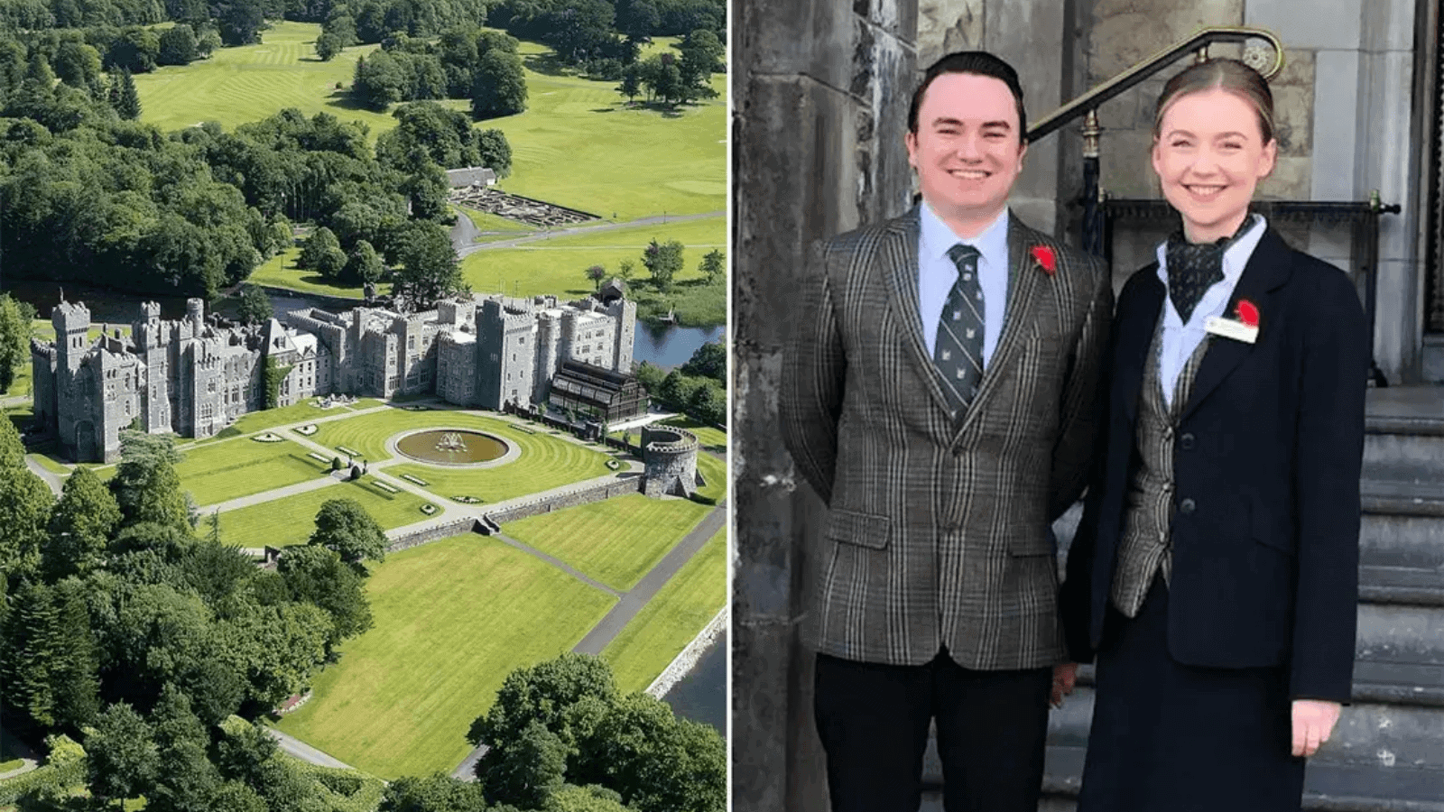 Esta pareja vivió un confinamiento de lujo dentro de un castillo reconvertido en hotel de cinco estrellas en Irlanda 1