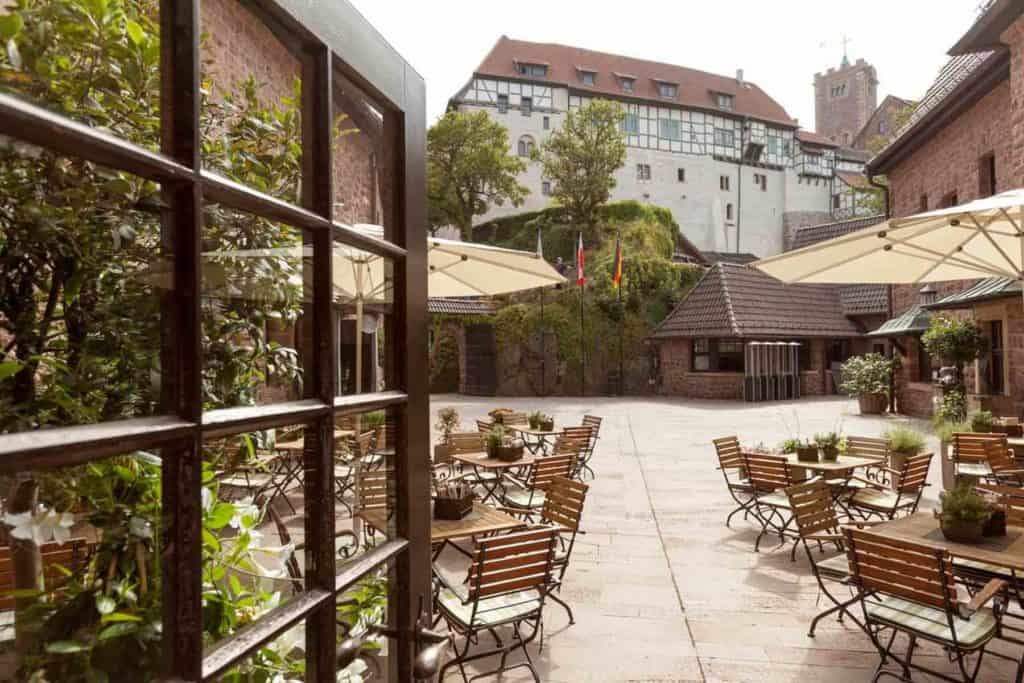 Castillos en Alemania: Hotel auf der Wartburg