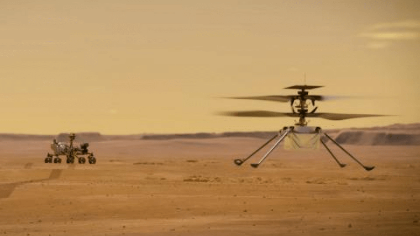 La NASA presentó Ingenuity, su nuevo helicóptero que volará en Marte en 2021 1