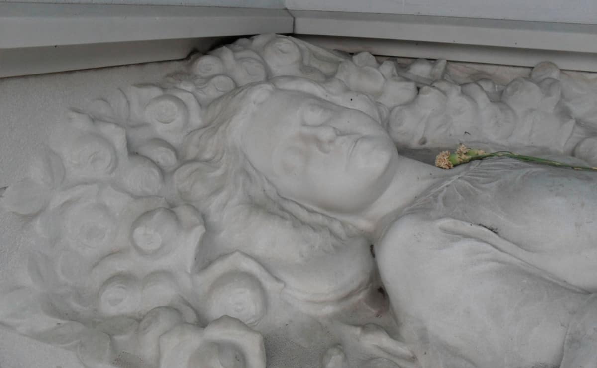 Cementerio de la Recoleta: La dama de Blanco