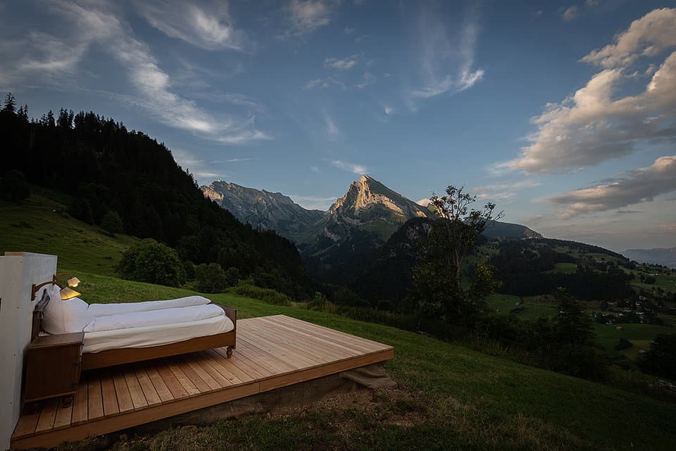 image Pasar la noche en un hotel sin techo ni paredes el nuevo concepto de hospedaje que abrirá en Suiza 4