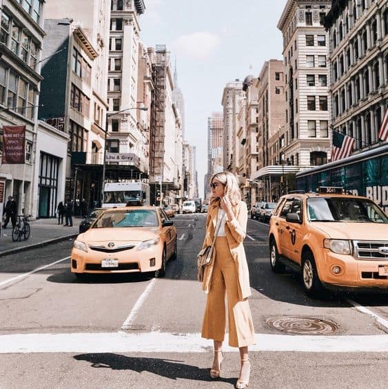 image Ouffits Ideales para viajar a Nueva York SPRING