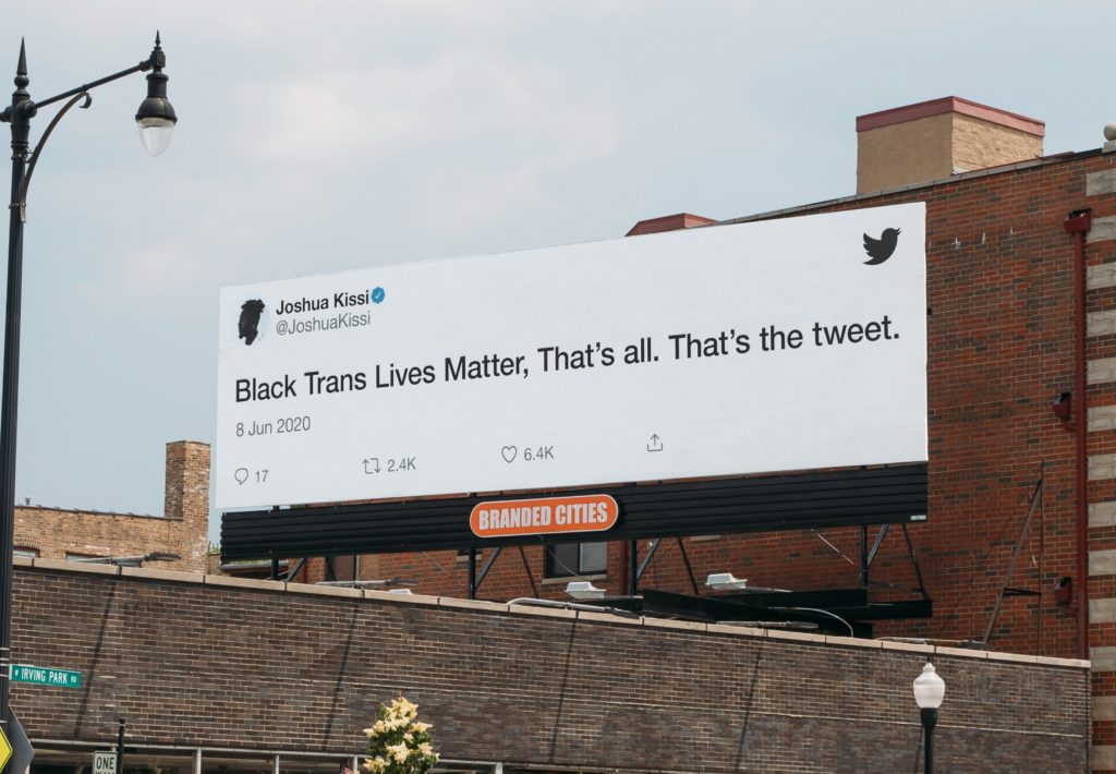 image Estados Unidos Twitter convierte tweets contra el racismo en carteles publicitarias en Estados Unidos portada 4