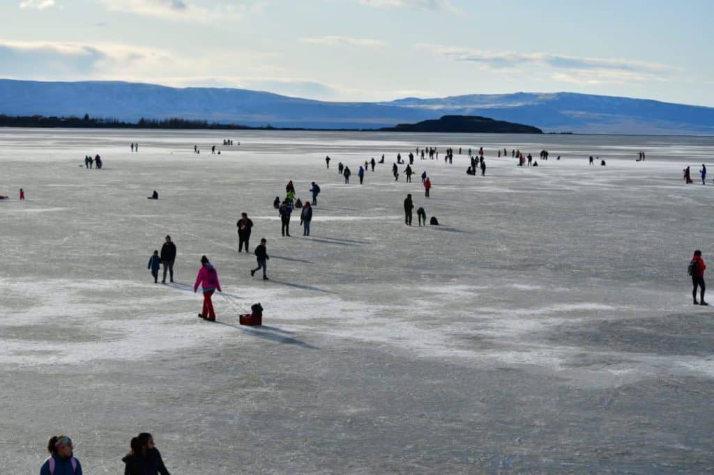 la pista de hielo más grande de Sudamérica