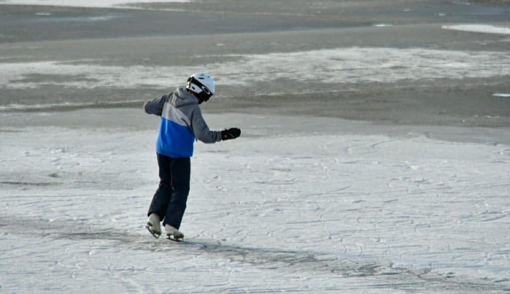 la pista de hielo más grande de Sudamérica