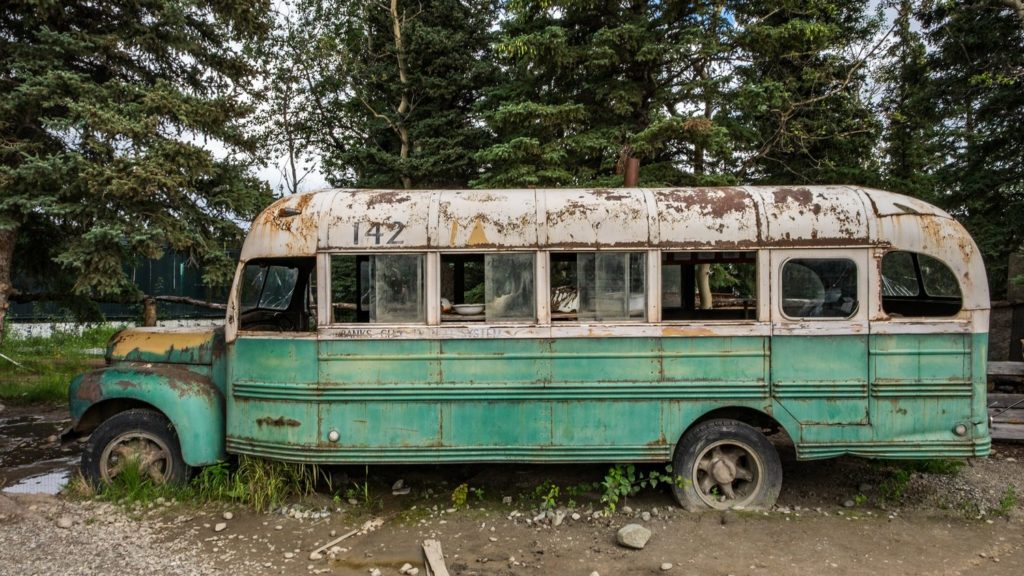 image into the wild into the wild bus real