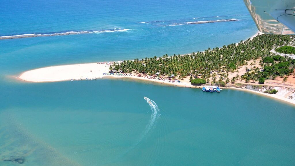 image mejores playas del nordeste de Brasil praia do gunga