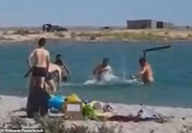 1594209263_583_Seal-is-knocked-unconscious-by-tourists-in-Kazakhstan-so-that