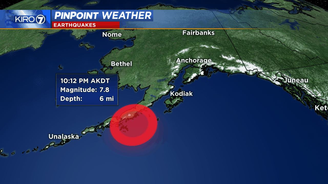 Alaska en alerta Un fuerte sismo de magnitud 7,8 provocó evacuaciones ante el riesgo de un tsunami 1