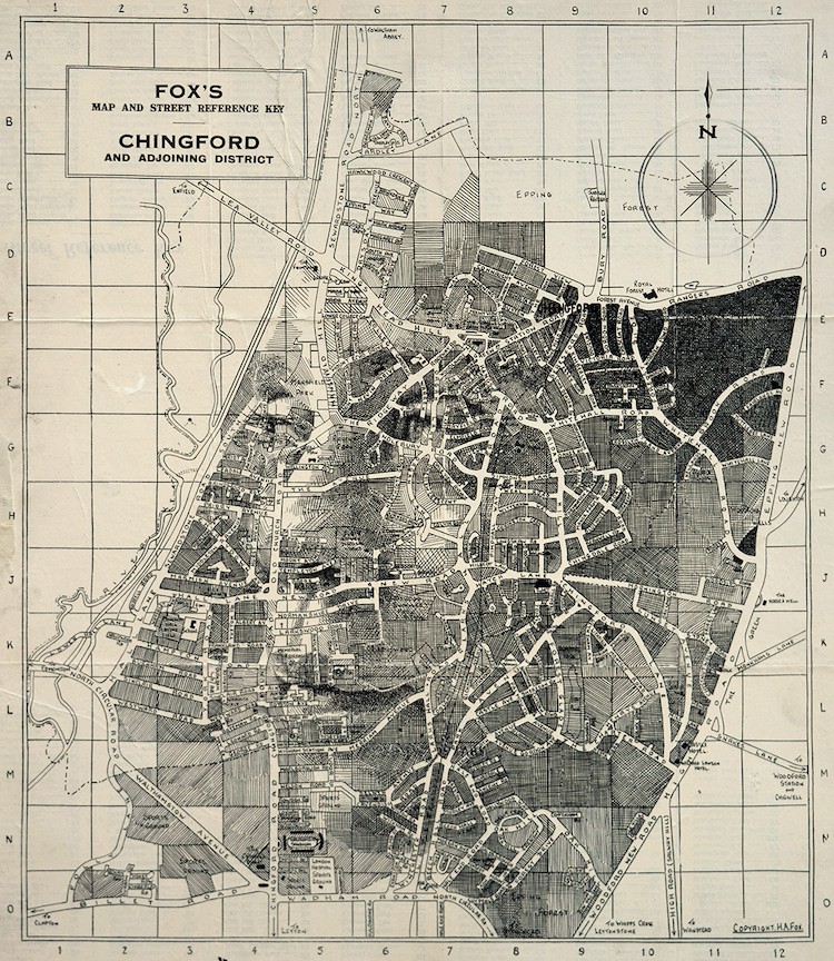 image mapas Este artista dibuja impecables retratos humanos a partir de contornos y patrones en los mapas 8