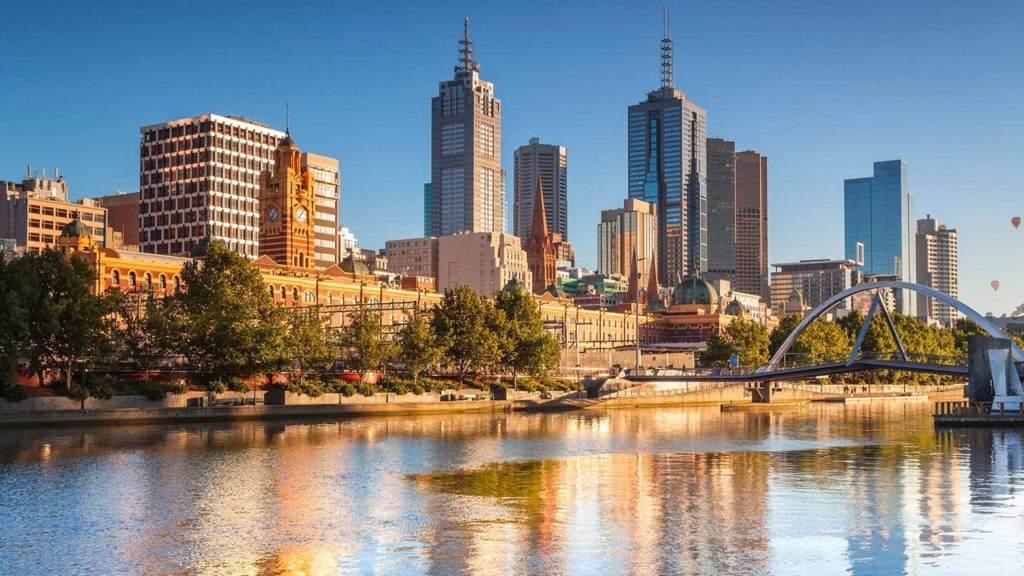 image mejores ciudades del mundo Melbourne Skyline