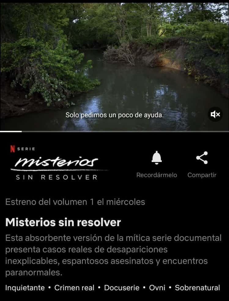 misterios sin resolver