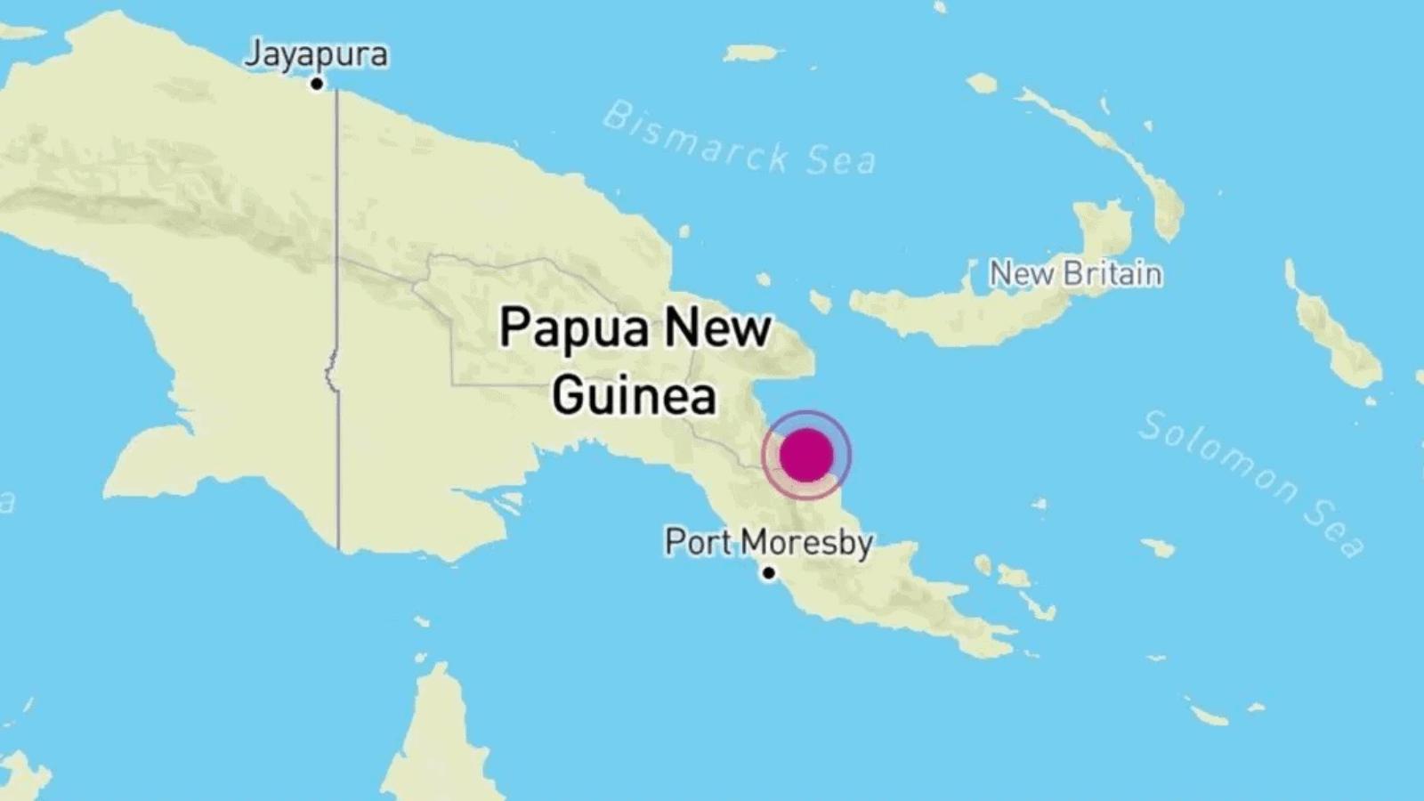 Papua Nueva Guinea sismo de 7.0