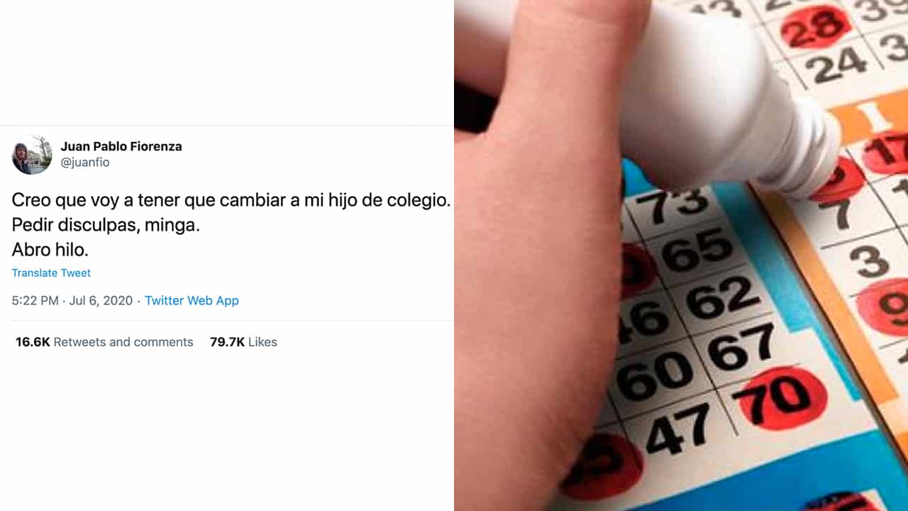 hilo twitter historia bingo zoom