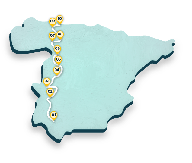 ruta Vía de la Plata