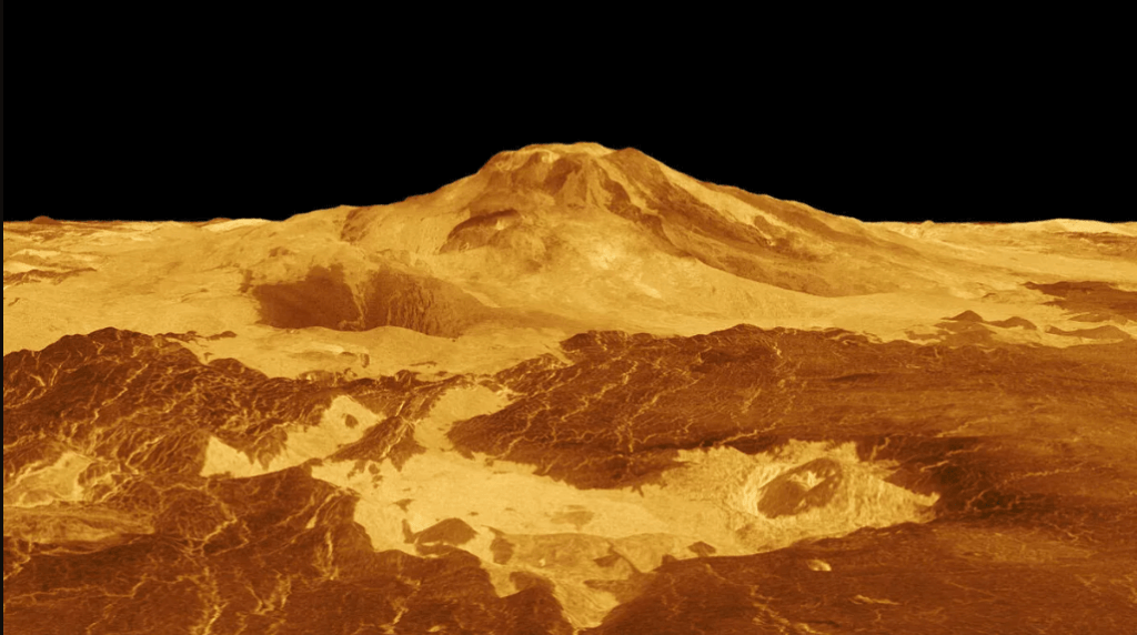 image volcanes activos en Venus venus 1