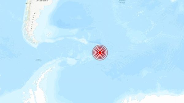 terremotos sacudieron a  la Antártida