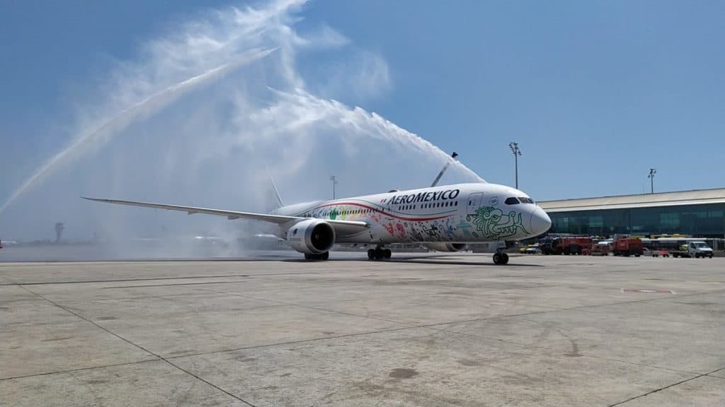 image Bautismos en la aviación Aeromexico