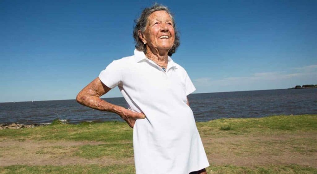 bisabuela runner de 85 años