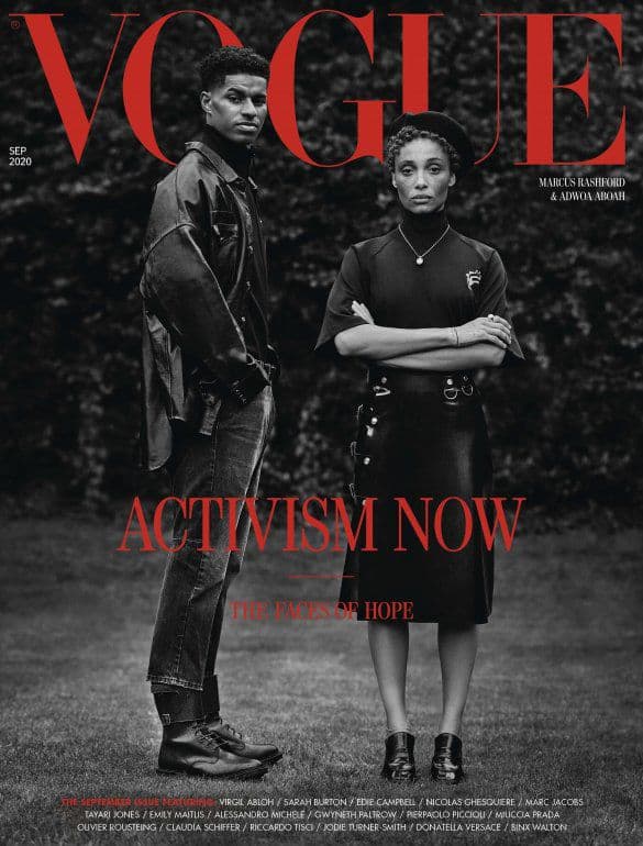 image Vogue dedica portada a activistas negros Histórico La revista Vogue dedica portada a activistas negros en su edición de septiembre 1