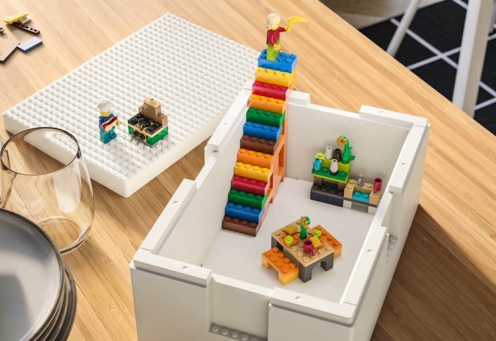 Ikea y LEGO lanzan una colección de cajas