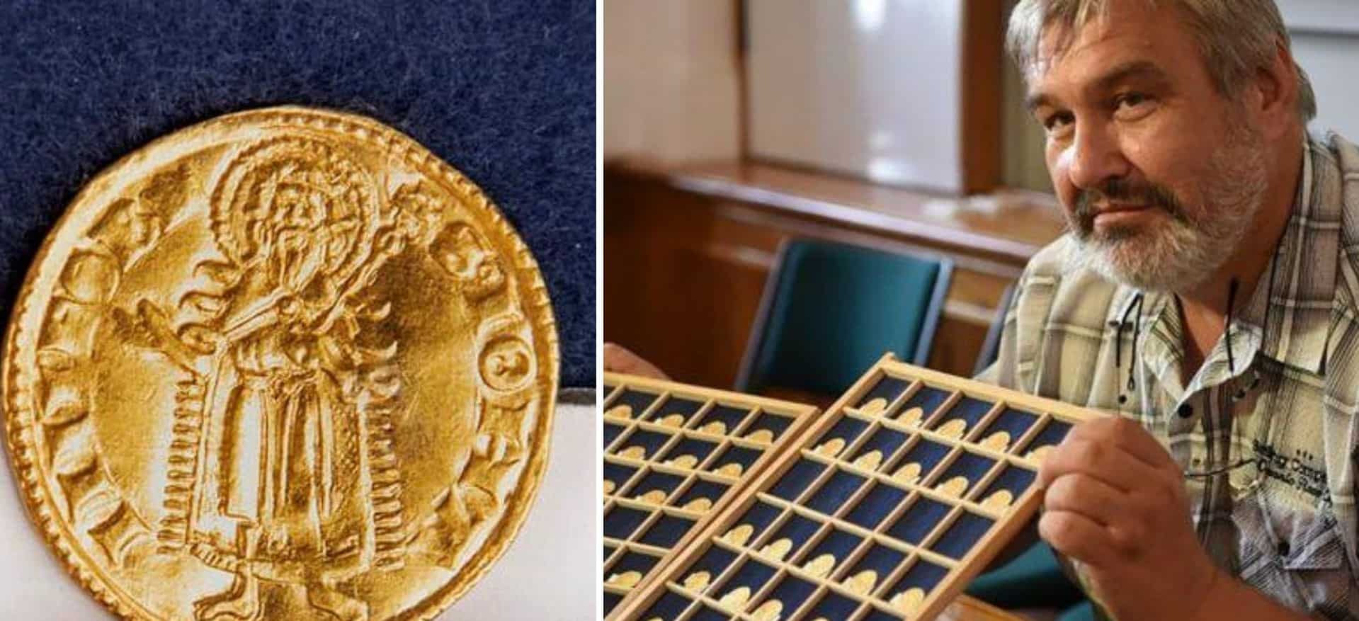 Encuentran cientos de monedas de oro en República Checa