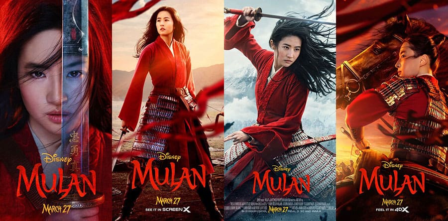 image Disney+ Mulan poster