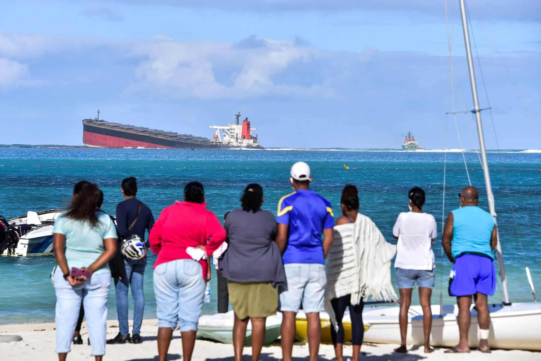 Naufragio en Isla Mauricio