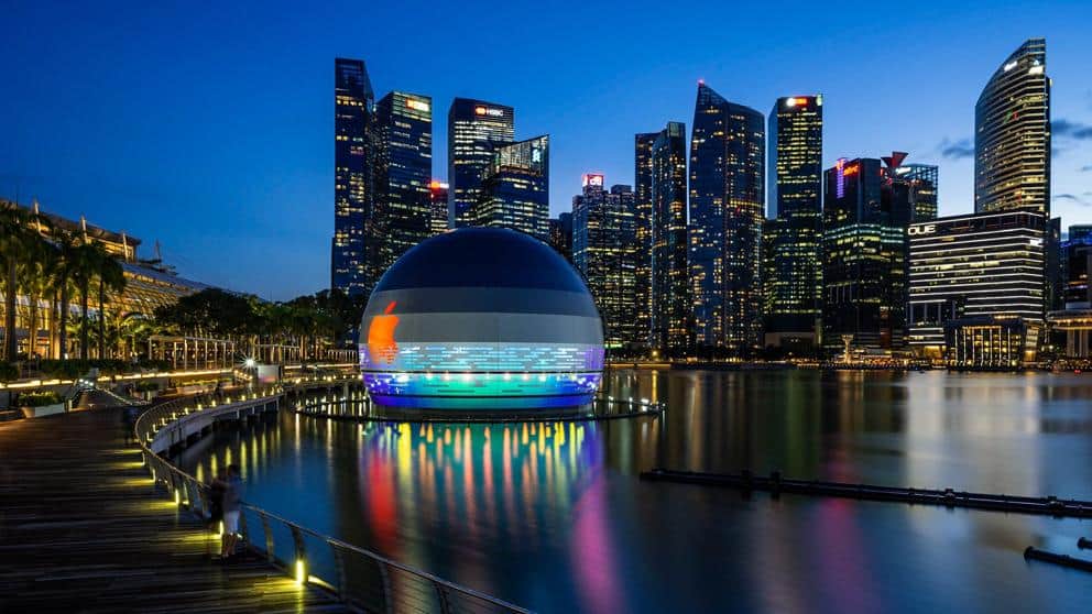 Nueva tienda de Apple en Singapur