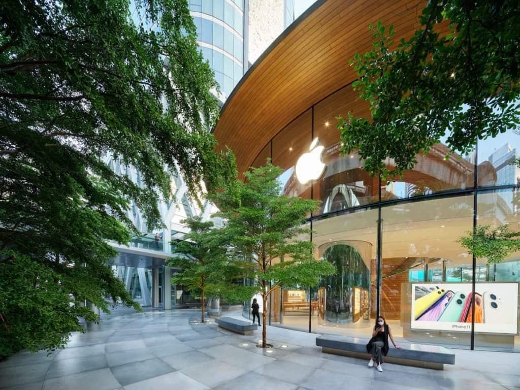 image Apple Store de Bangkok apple store bangkok foster partners 2