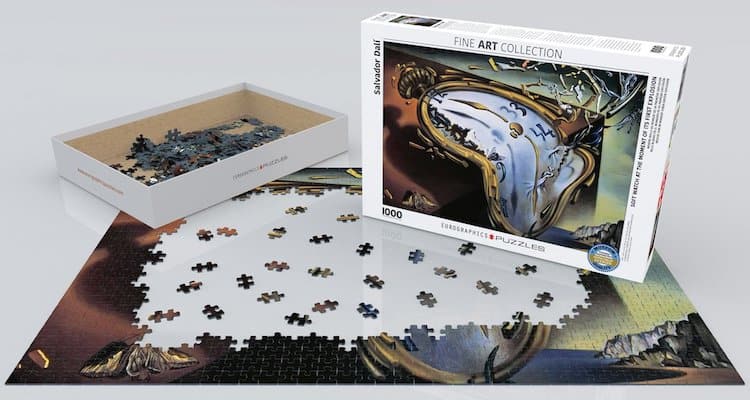 image obras de la historia del arte dali puzzle 1