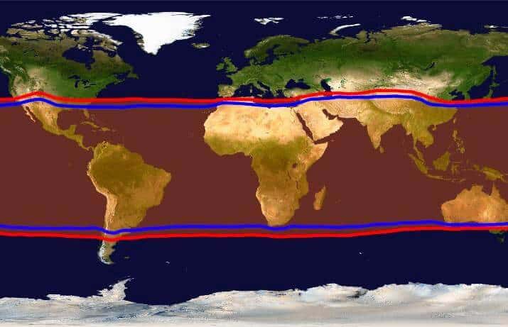 Expansión de los trópicos