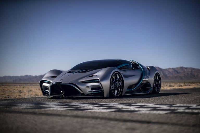 image hydrogen powered hyper car