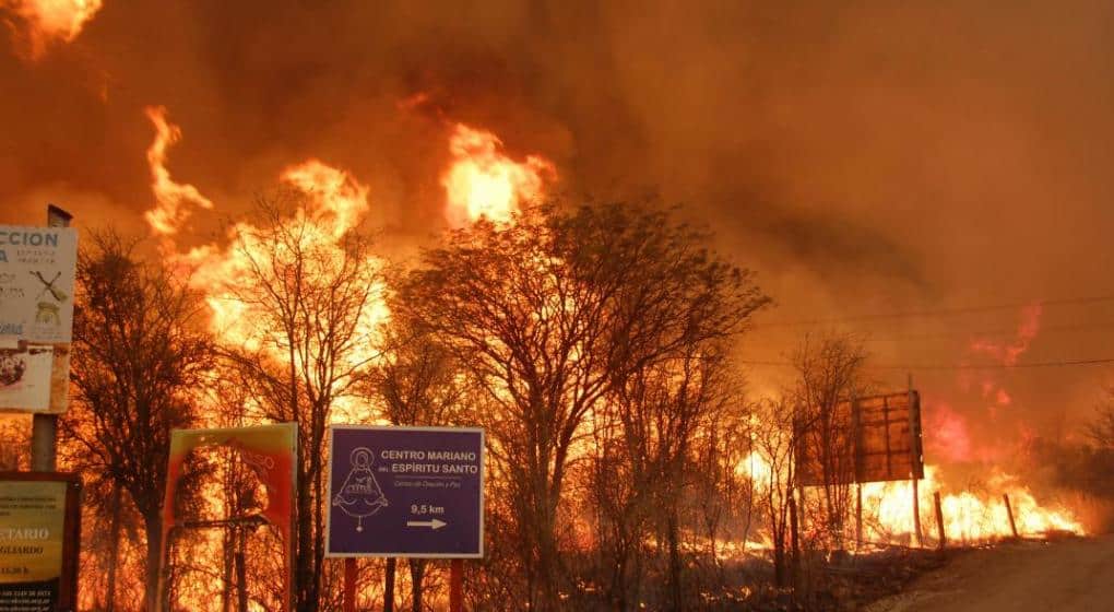 Crecen los incendios en la provincia de Córdoba - Imagen de Ariel Luna