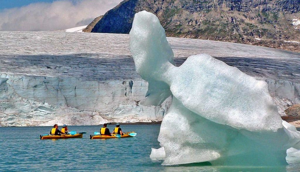 image Parque Nacional de Jostedalsbreen kayak