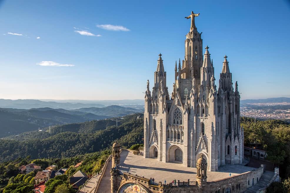 cómo llegar a la montaña de Tibidabo