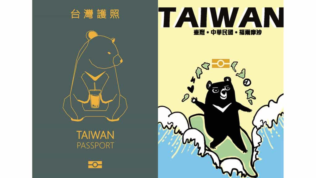 pasaporte taiwanes