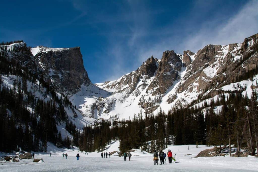 Bluebird backcountry