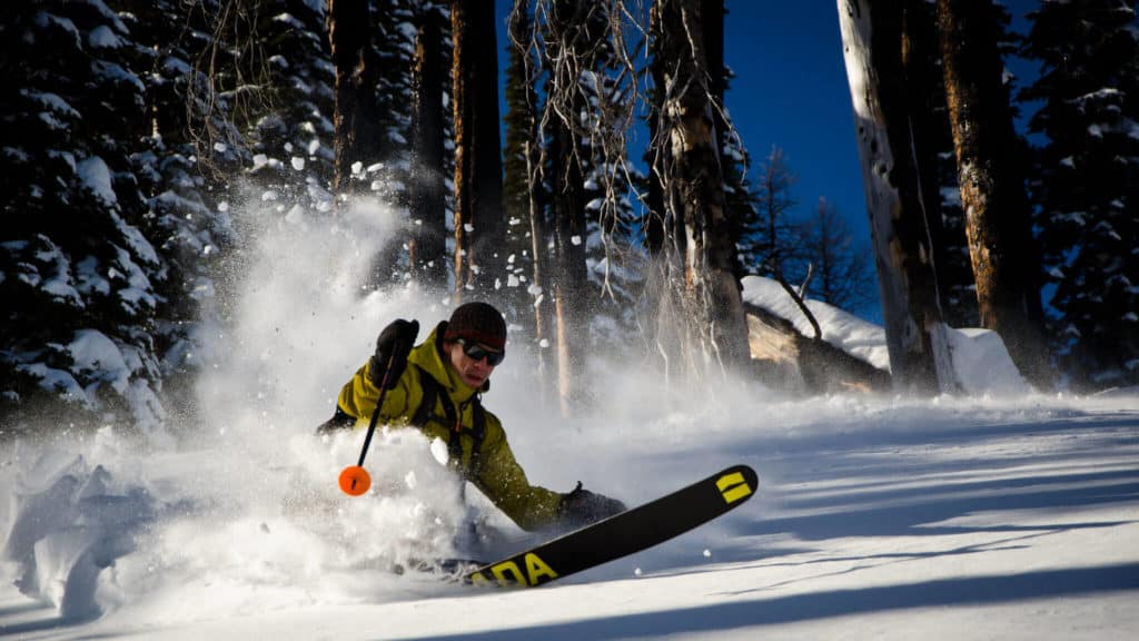 Bluebird backcountry